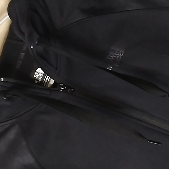 Women's The North Face Suprema Full Zip Drawstring Hoodie Black Size SMALL - Picture 4 of 8